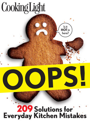 cover image of Cooking Light Oops!
